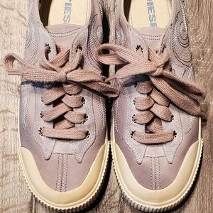Diesel - Vintage Welsley Casual Shoes - Tan/Blue W